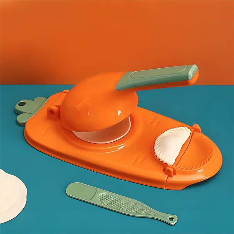 Dumpling Dream Pro, Pressa Manuale 2 in 1 per Ravioli e Gnocchi