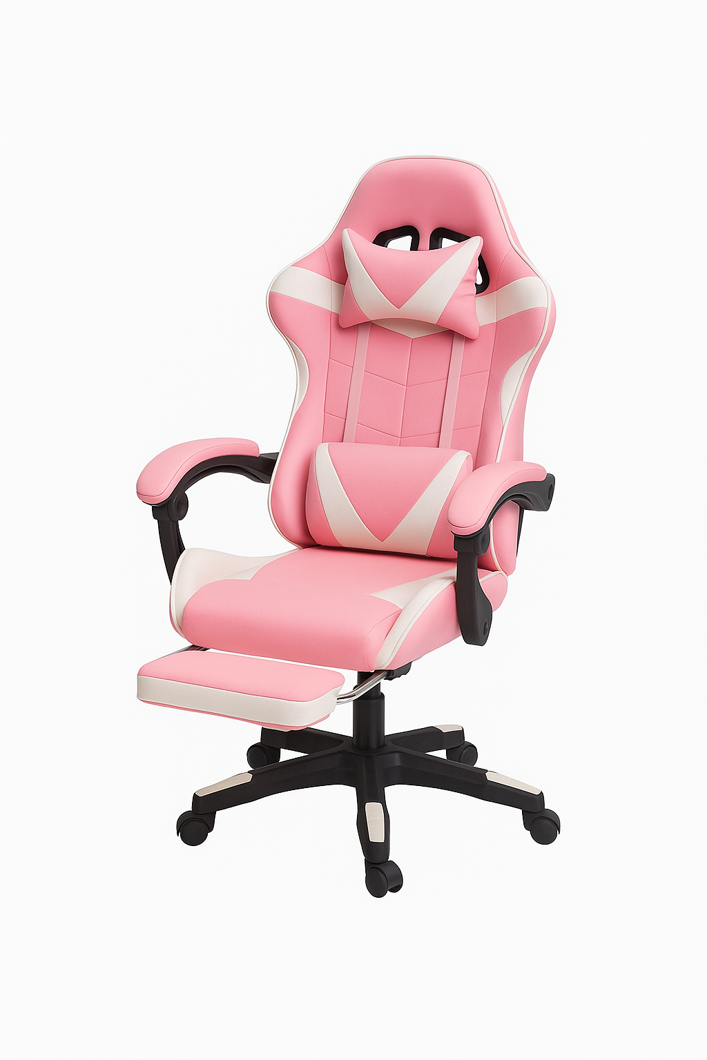Ferghana Sedia Gaming Ergonomica con Poggiapiedi e Cuscino Lombare Ferghana Sedia Gaming Ergonomica con Poggiapiedi e Cuscino Lombare