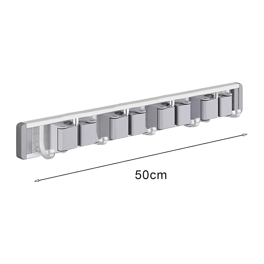 Portascopa Appendi Mop da Muro con Ganci