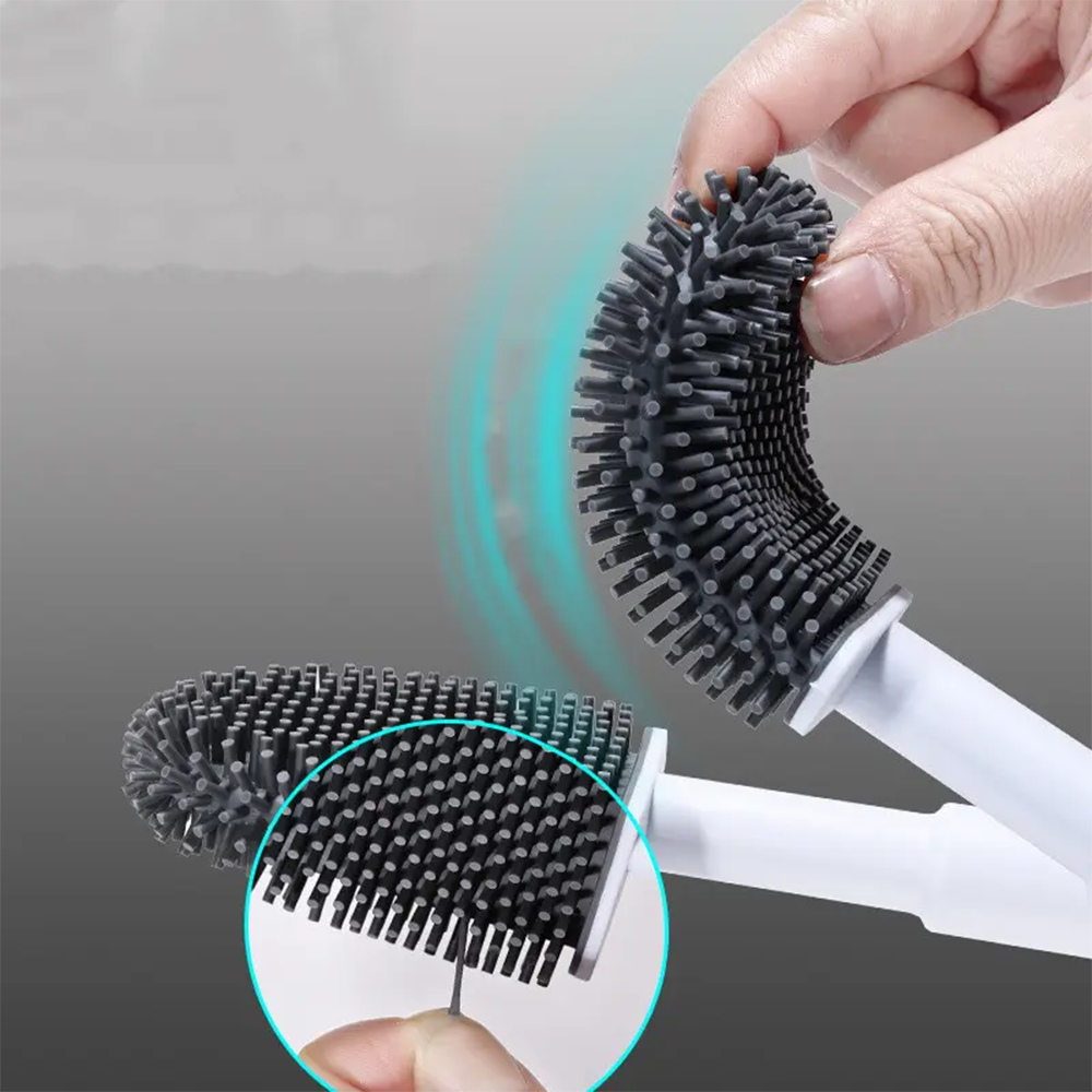 Scopino Spazzola per Pulizia WC in Silicone